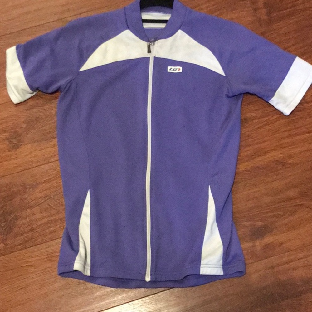 Louis Garneau Purple Cycling Jersey